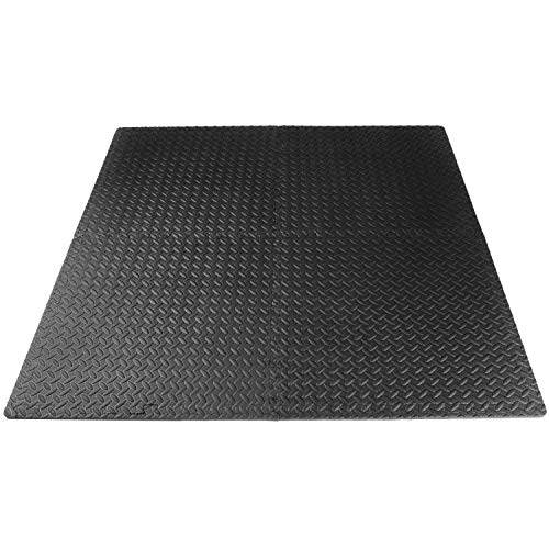 Review for ProsourceFit Puzzle Exercise Mat ½”, EVA Foam Interlocking Tiles  Protective Flooring for Gym Equipment and Cushion for Workouts
