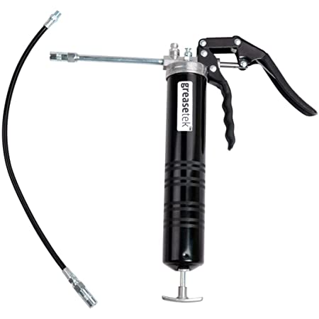 GreaseTek Premium Pistol Grip Grease Gun with 18 Hose and Extension Pipe  Automotive Grease Guns & Lubrication Tools nuntiusbrokers.com