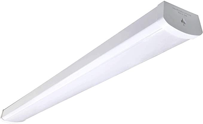 48W Linkable LED Wraparound Flushmount Light 4ft,led Shop Light,4800Lumens  5000K, LED Wrap Light,LED