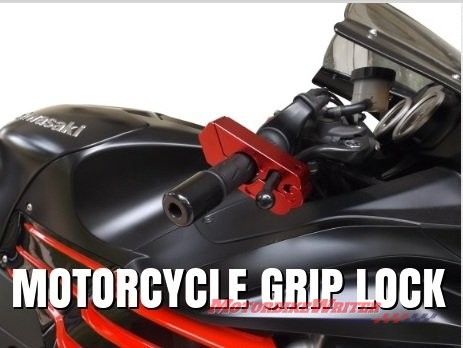 Clever grip locks secure your bike - Motorbike Writer