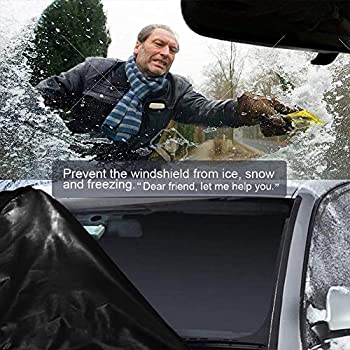Chanvi Windshield Cover Snow Ice Frost Rain Resistant, Waterproof Windproof  Dustproof Outdoor Car Covers-2 Color momo-carover: Buy Online at Best Price  in UAE - Amazon.ae