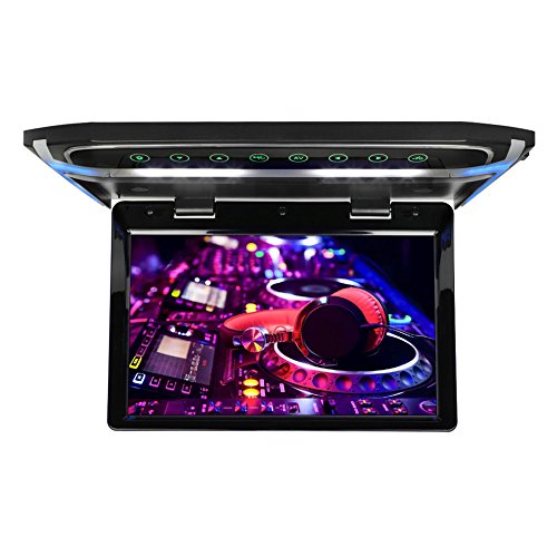 CarThree 10.1Inch Flip Down Monitor 1080P HD TFT LCD Roof Mount DVD Players Ultra  Thin Overhead DVD Player for Car HDMI SD MP3 MP4 LED- Buy Online in  Dominica at dominica.desertcart.com. ProductId :
