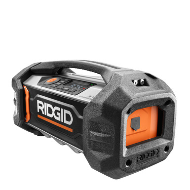 18V Charging Jobsite Radio with Bluetooth® | RIDGID Tools | RIDGID Tools