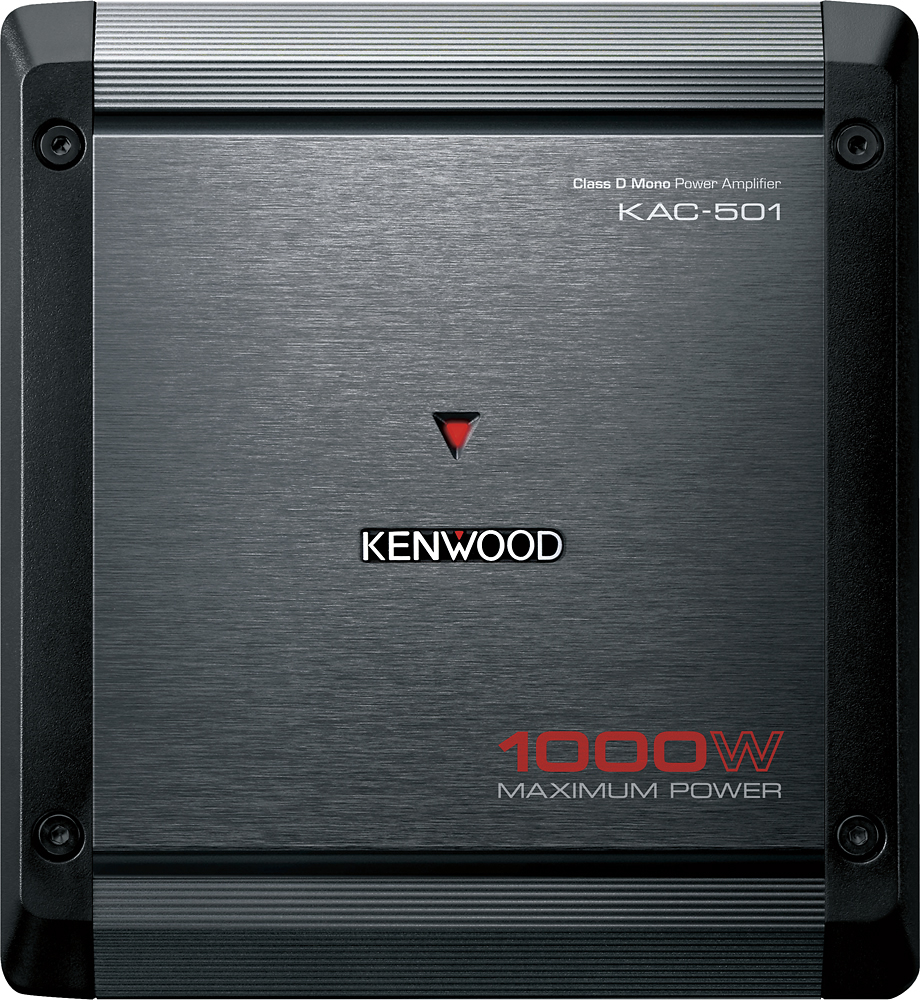 Preorder] Kenwood KAC-8106D 1000W Class-D Monoblock 1-CH Car Audio Amplifier,  Car Accessories, Accessories on Carousell