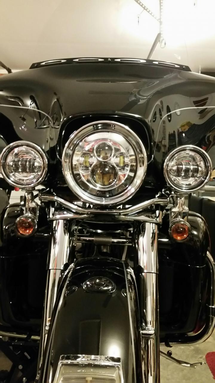 Sunpie LED light Install - Harley Davidson Forums