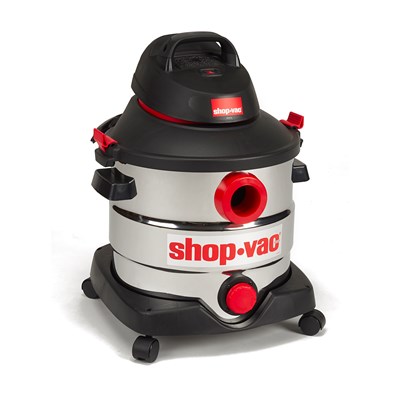 Shop-Vac® 8 Gallon* 6.0 Peak HP** Stainless Steel Wet / Dry Vacuum | Shop- Vac