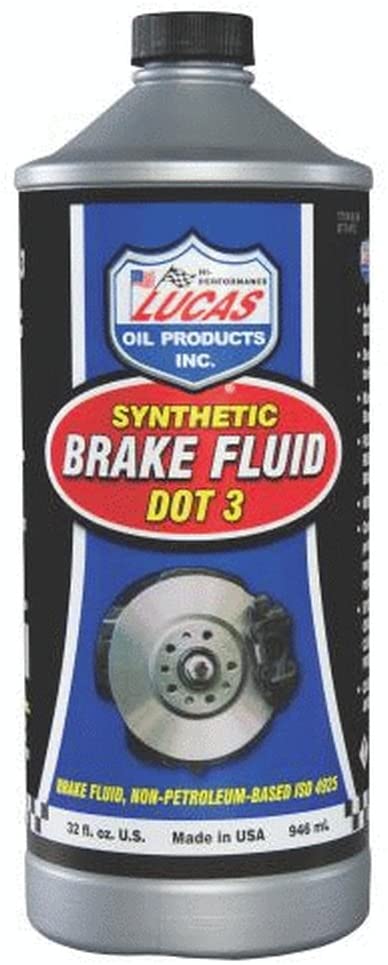 Lucas Oil Synthetic DOT 3 & DOT 4 Brake Fluid