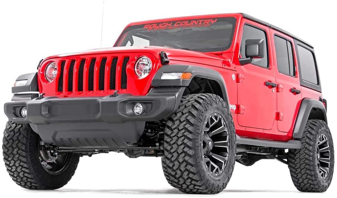 Buy Rough Country 2.5 Lift Kit (fits) 2018-2020 Jeep Wrangler JL |  Suspension System | 67700 Online in Taiwan. B07B1H7QJV
