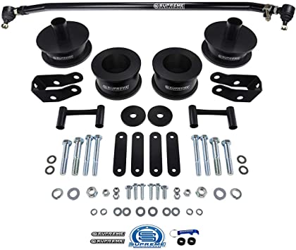 Buy Supreme Suspensions - Full Lift Kit For Jeep Commander XK & Grand  Cherokee WK 3.5 Front Fork Clevis + 2 Rear Spring Spacers High-Strength  Steel Lift Kit Online in Italy. B07LG8LML8