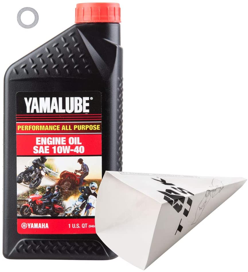 Yamalube® 10W-40 4T Performance Synthetic Oil Change Kit - ATV/SSV (3 L) -  Yamaha Motor Canada