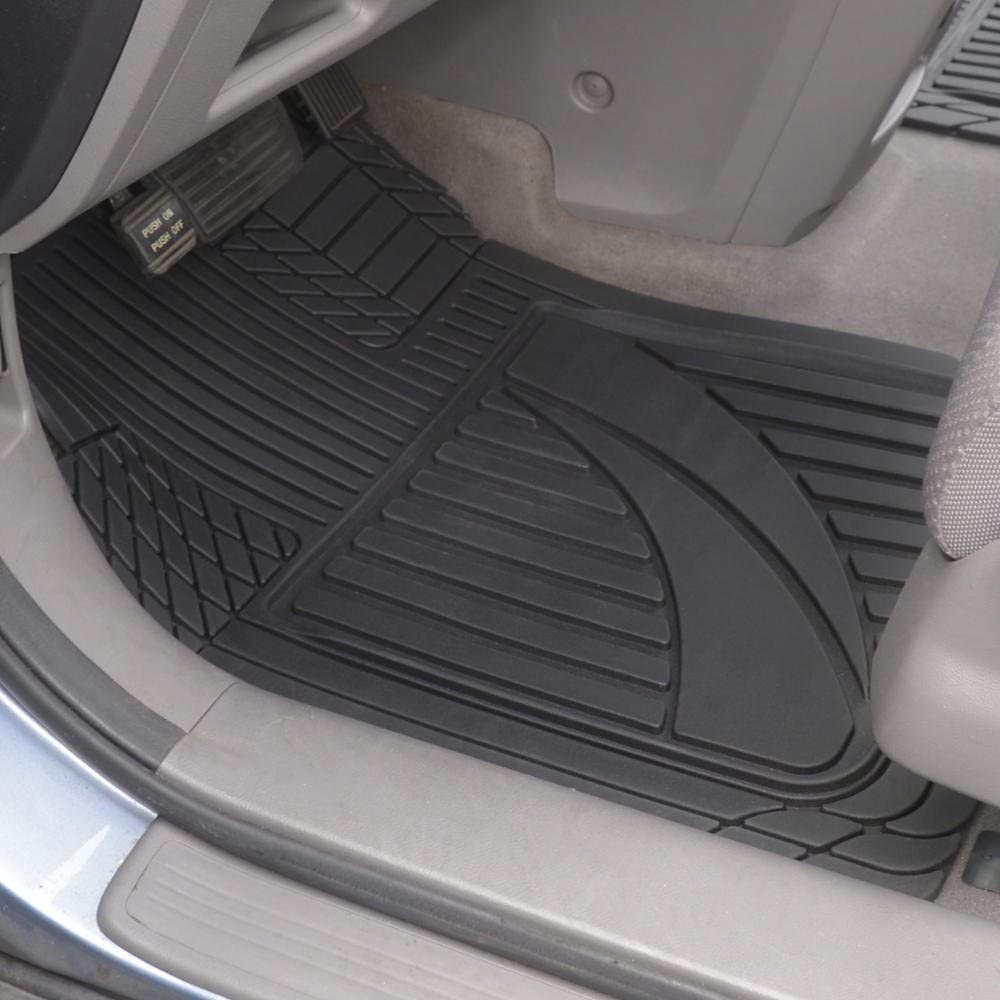 Buy Motor Trend FlexTough Advanced Performance Liners - 4pc HD Rubber Floor  Mats & Cargo Liner for Car SUV Auto Online in Turkey. B073ZNVD7L