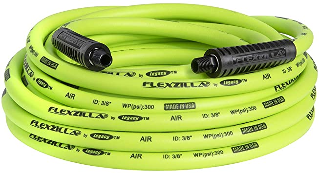 Flexzilla 3/8-in Kink Free 50-ft Hybrid Polymer Air Hose in the Air  Compressor Hoses department at Lowes.com