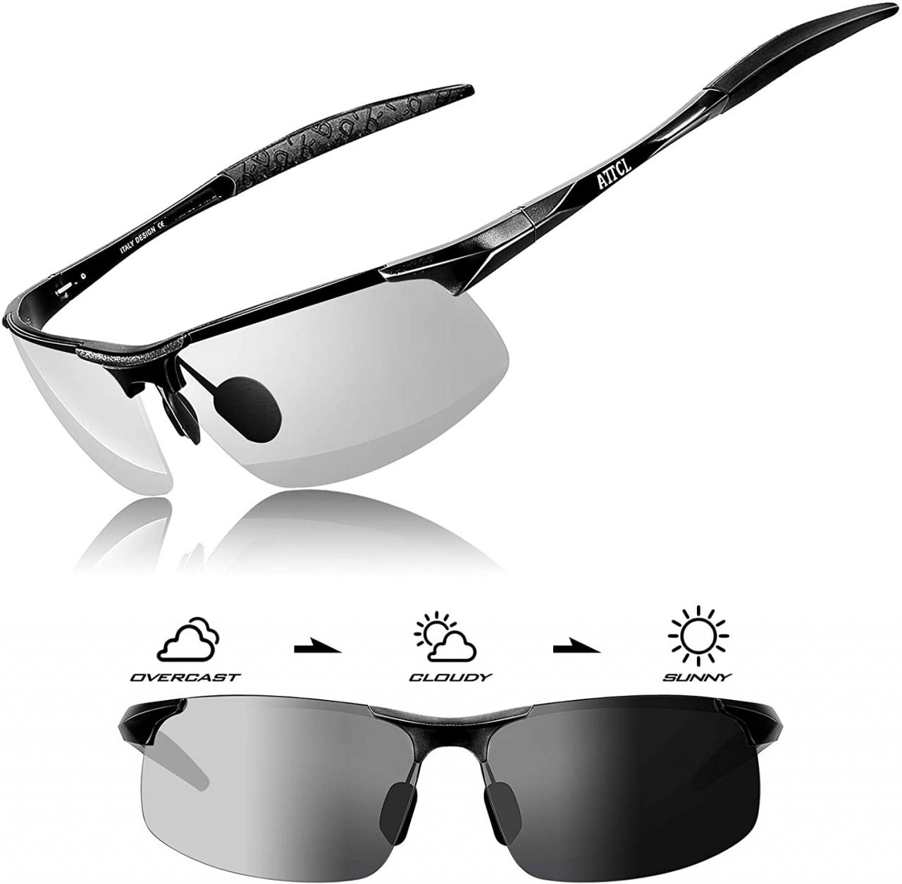 Buy ATTCL Men's Fashion Driving Polarized Sunglasses for Men - Al-Mg metal  Ultralight Frame Online in Hong Kong. B07Y8G3RFC