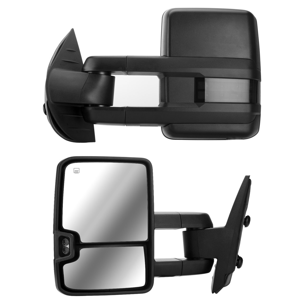 DEDC Tow Mirrors Pair Fit for Chevy Silverado 1500 2500 3500 GMC Sierra  2007 2008 2009 2010 2011 2012 2013- Buy Online in Bosnia and Herzegovina at  Desertcart - 52321794.