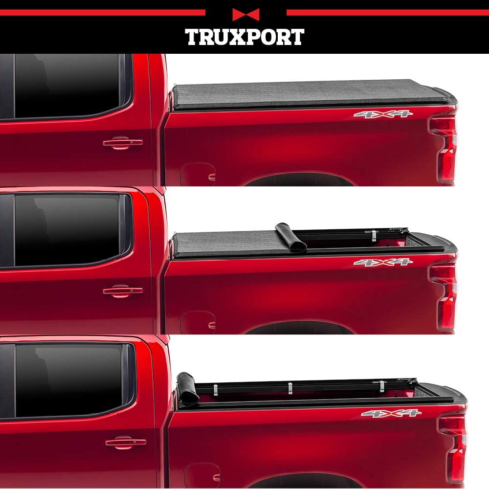 Buy TruXedo TruXport Soft Roll Up Truck Bed Tonneau Cover | 258101 | Fits  1997 - 2003 Ford F-150, 04 Heritage 6' 7 Bed (78.8) Online in Turkey.  B000BK7R50