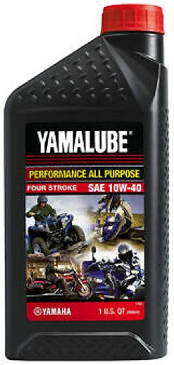 Buy Yamaha LUB-10W40-AP-12 Yamalube 10W40 All Performance Oil Quart;  LUB10W40AP12 Made by Yamaha Online in Vietnam. B0073W399C