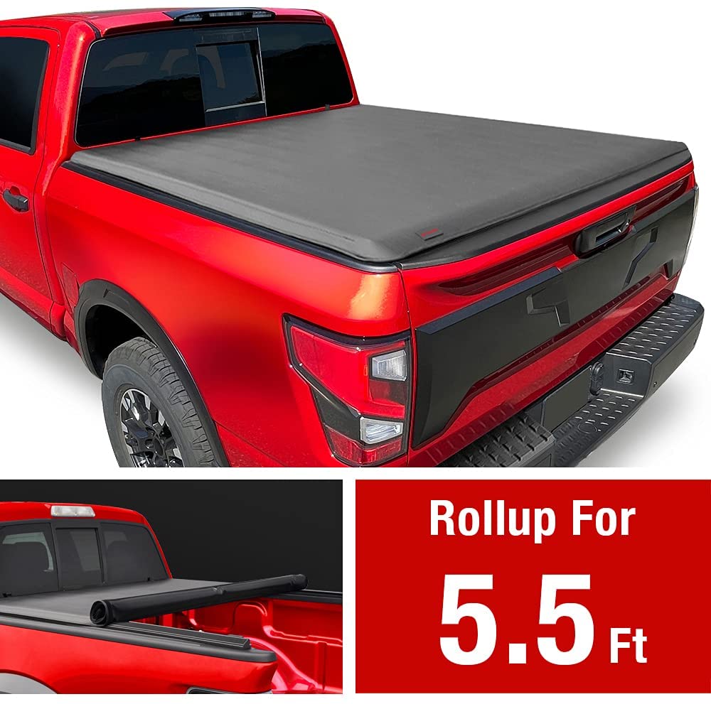 Amazon.com: MAXMATE Low Profile Soft Roll Up Truck Bed Tonneau Cover for  2007-2020 Toyota Tundra | Fleetside 5.5' Bed:… | Tonneau cover, Truck bed, Truck  bed covers