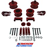 MotoFab Lifts 2.5 Front 2 Rear Full Lift Kit for 07-18 Jeep Wrangler JK  with Shock Extenders Chassis hauglegesenter Replacement Parts
