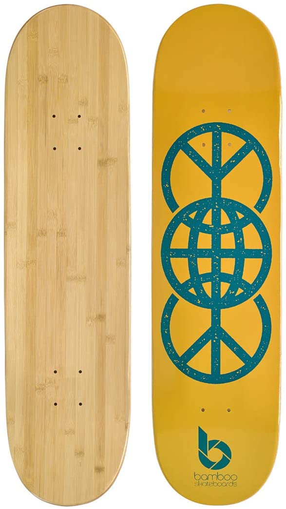 Buy Bamboo Skateboards Graphic Skateboard Deck Only - More Pop, Lasts  Longer Than Maple, Eco Friendly Online in Vietnam. B07ZBS4VVH