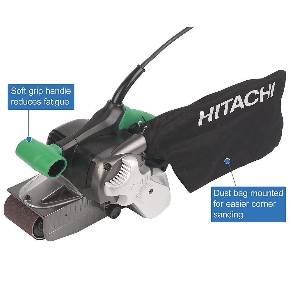 Hitachi SB8V2 3 Inch-by-21 Inch Variable Speed Belt Sander Industrial &  Scientific Belt Sanders