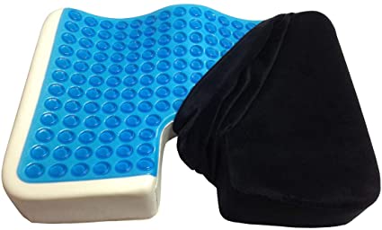 Decorative Pillows, Inserts & Covers Home Décor Kieba Coccyx Seat Cushion  Large Orthopedic Tailbone Pillow Ultra Premium 100% Memory Foam Seat Cushion  for Sciatica Back and Tailbone Pain Black segurcamp.com