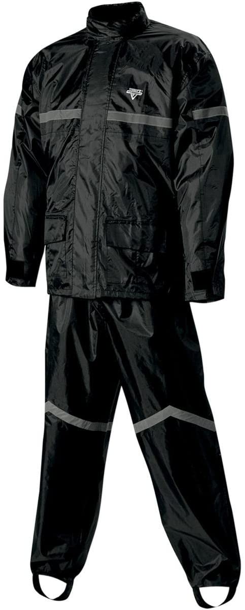Nelson-Rigg Stormrider Rain Suit (Black/High Visibility Yellow, Large) :  Amazon.ae: Automotive