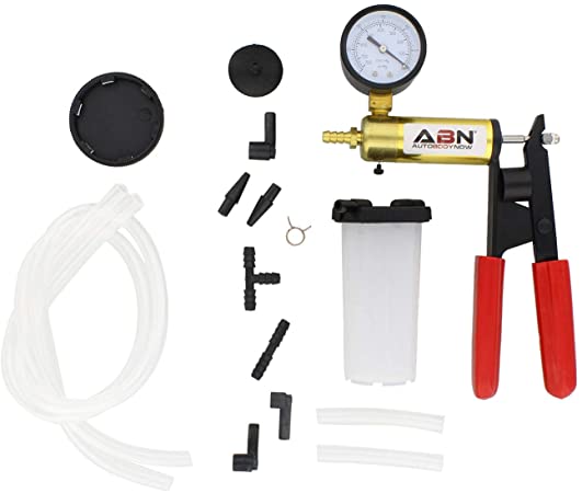 ABN | Manual European Brake Bleeder, Brake Bleed Pressure Brake Bleeder Kit,  One Man Brake System Bleeder, 3 Liter | bestgiftingchoice.in