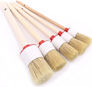 Boars Hair brushes are very soft with long bristles, which make them a  great tool for general cleaning on fragile areas like… | Car detailing, Car  cleaning, Car wax