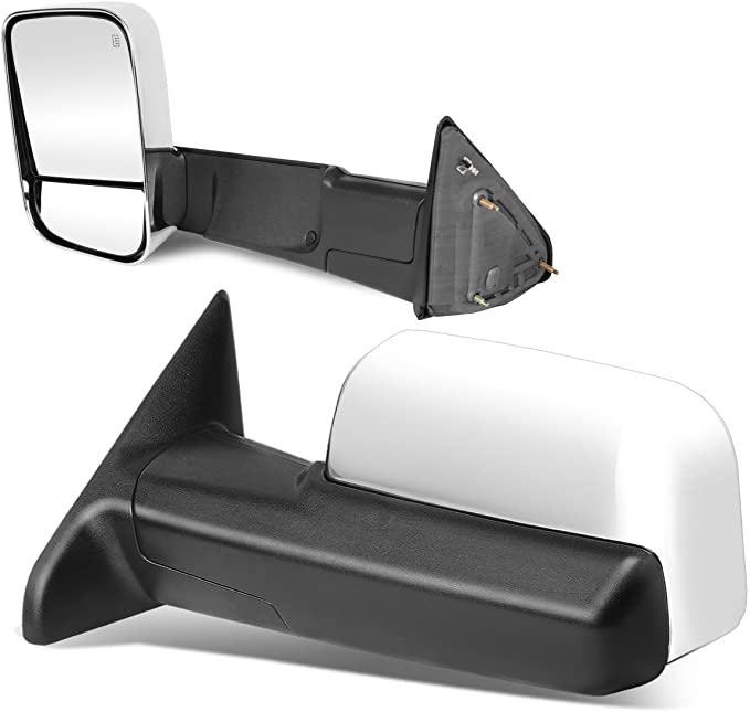 Buy DNA Motoring TWM-002-T111-BK Pair Powered Towing Side Mirrors  Compatible with 97-03 F150 Standard/Extended Cab Online in Hong Kong.  B01MUEVB2F