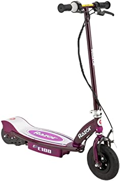 Buy Razor E100 Glow Electric Scooter for Kids Age 8 and Up, LED Light-Up  Deck, 8 Air-filled Front Tire, Up to 40 min Continuous Ride Time Online in  Taiwan. B00KCK55IU