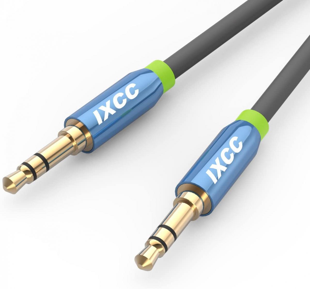 Buy iXCC 3-Ft Tangle-Free Male to Male 3.5mm Auxiliary Cable with Gold  Plated Connectors for Apple, Android Smartphones, Tablet and MP3 Players -  Standard Packaging Online in Taiwan. B00KWR8Q9S