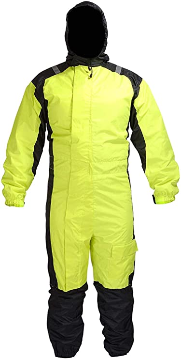 Motorcycle & ATV BMW Genuine Motorcycle Unisex ProRain Rain Overall Riding  Unisex Suit Yellow S Protective Gear