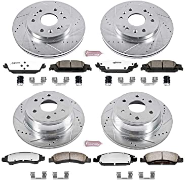 Buy Power Stop K3166-36 Front and Rear Z36 Truck & Tow Brake Kit, Carbon  Fiber Ceramic Brake Pads and Drilled/Slotted Brake Rotors Online in Turkey.  B00JSDGDF6