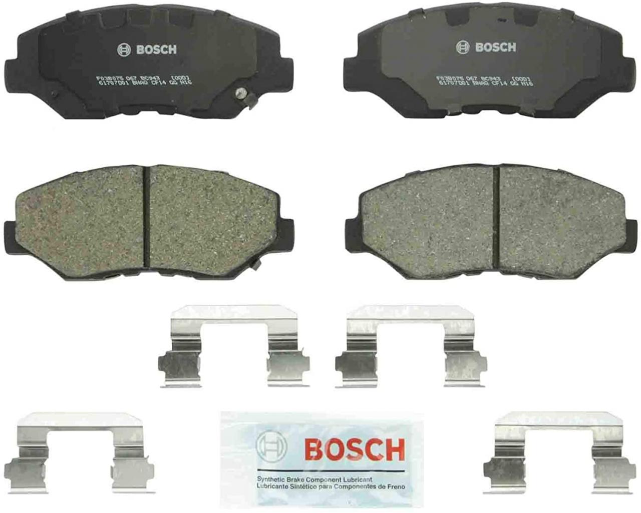 Buy Bosch BC943 QuietCast Premium Ceramic Disc Brake Pad Set For: Honda  Accord, Pilot, Front Online in Vietnam. B0081RVEJK