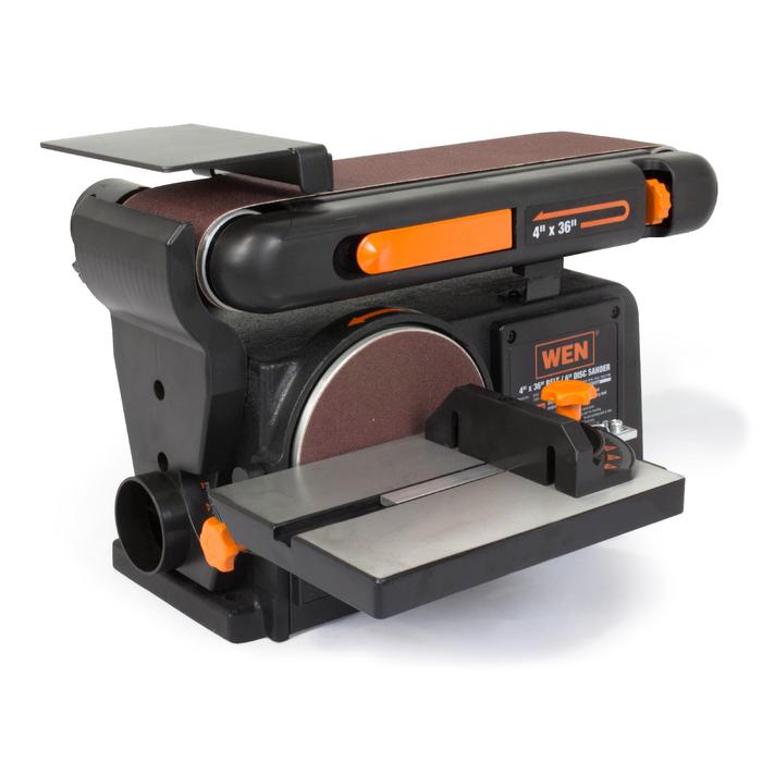 Buy WEN 6502T 4.3-Amp 4 x 36 in. Belt and 6 in. Disc Sander with Cast Iron  Base Online in Italy. B07KL4QGSQ