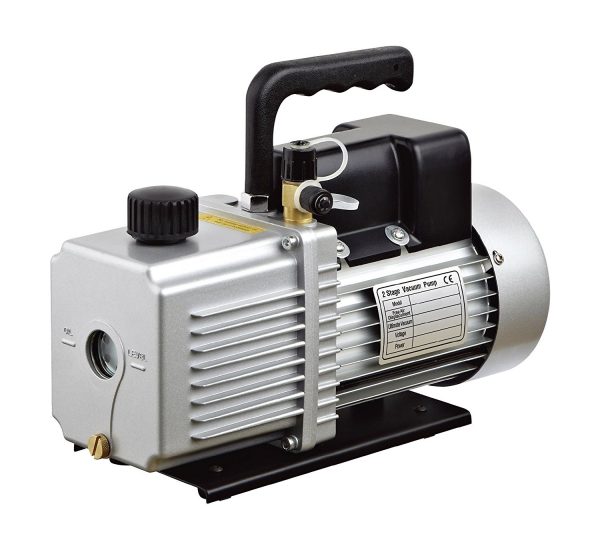 XtremepowerUS 3CFM 1/4HP Air Vacuum Pump HVAC A/C Refrigeration Kit AC  Manifold Gauge Set Compressors & Parts Automotive