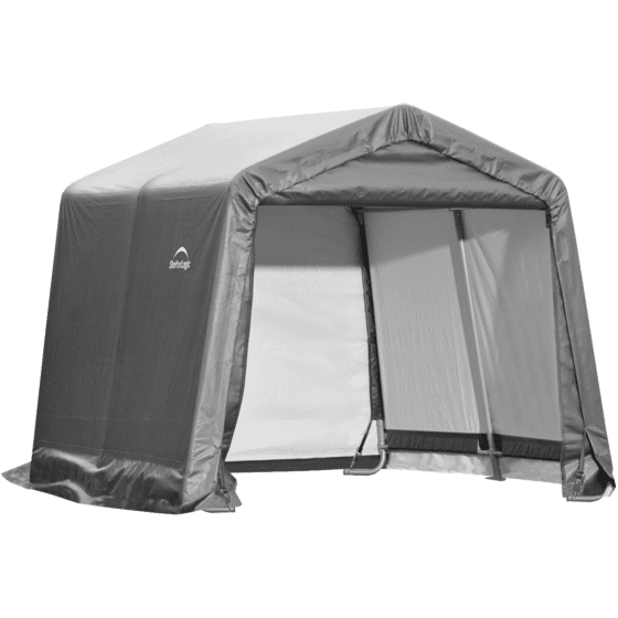 ShelterLogic 12-ft x 12-ft Canopy Storage Shelter in the Canopy Storage  Shelters department at Lowes.com