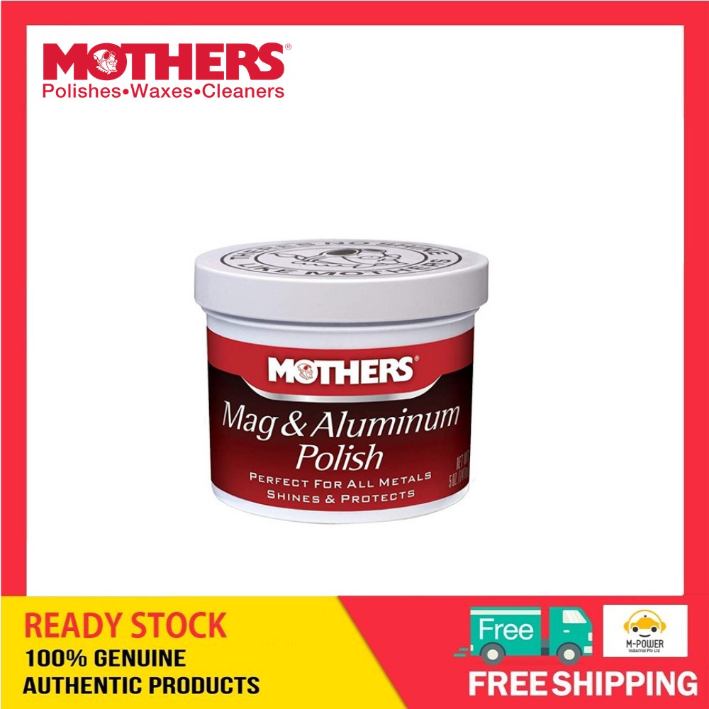 MOTHERS Mag & Aluminum Polish 5oz - USA | Shopee Singapore