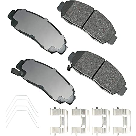 Akebono ACT888 ProACT Ultra-Premium Ceramic Brake Pad Set Automotive Brake  System urbytus.com