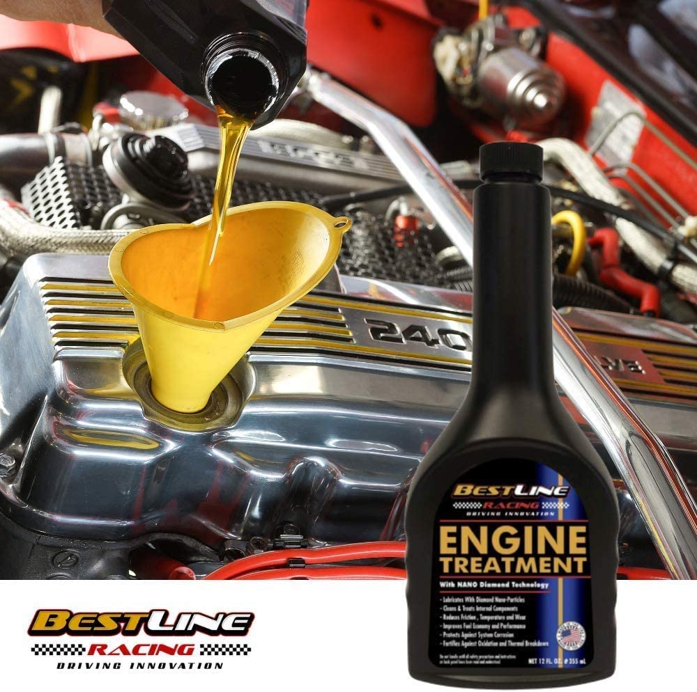 Buy BestLine Premium Synthetic Engine Treatment with Nano Diamond  Technology Extreme Pressure Lubricant for All Vehicles Gas or Diesel Cars  Trucks – 12 oz Online in Vietnam. B0093XZDS4