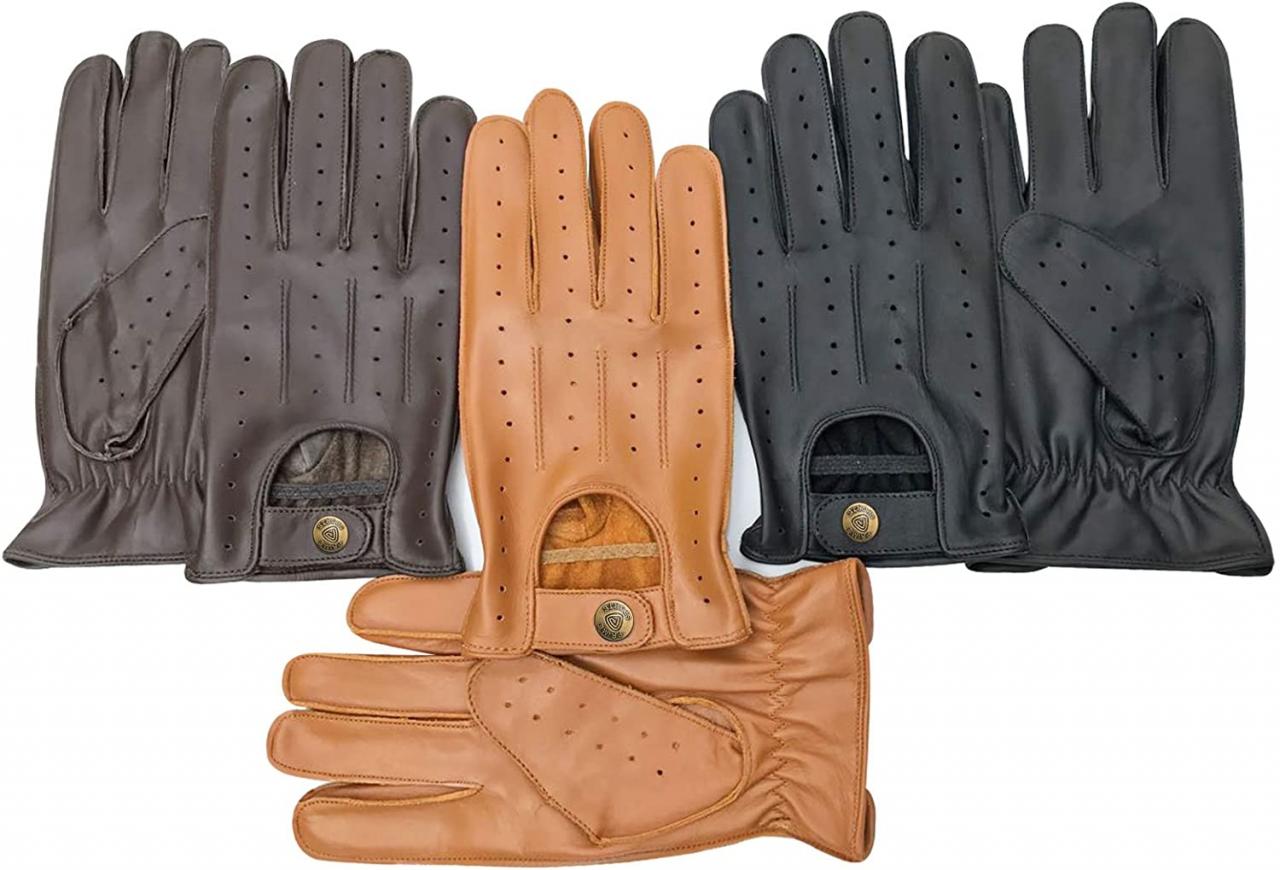 PRIME Leather real soft leather men's without lining driving Gloves Retro  Glove in ten beautiful colors 507 on OnBuy