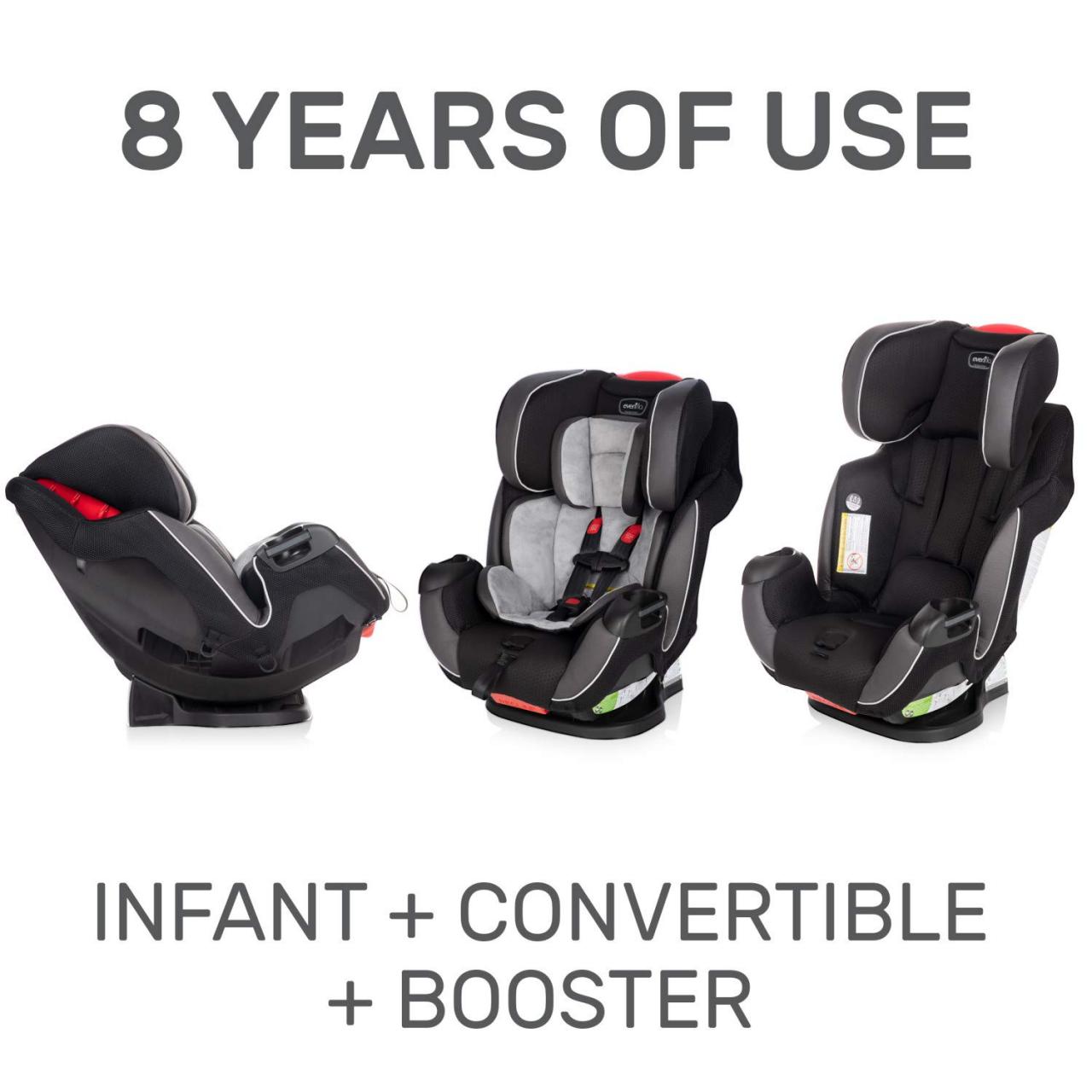 Buy Evenflo Symphony DLX All-in-One Convertible Car Seat, Paramount,  Paramount Online in Indonesia. B00O8RRR2A