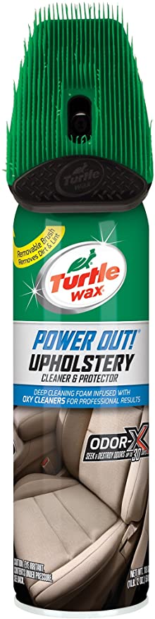 Turtle Wax T-246R1 Power Out! Upholstery Cleaner Odor Eliminator - 18 oz. :  Amazon.in: Car & Motorbike