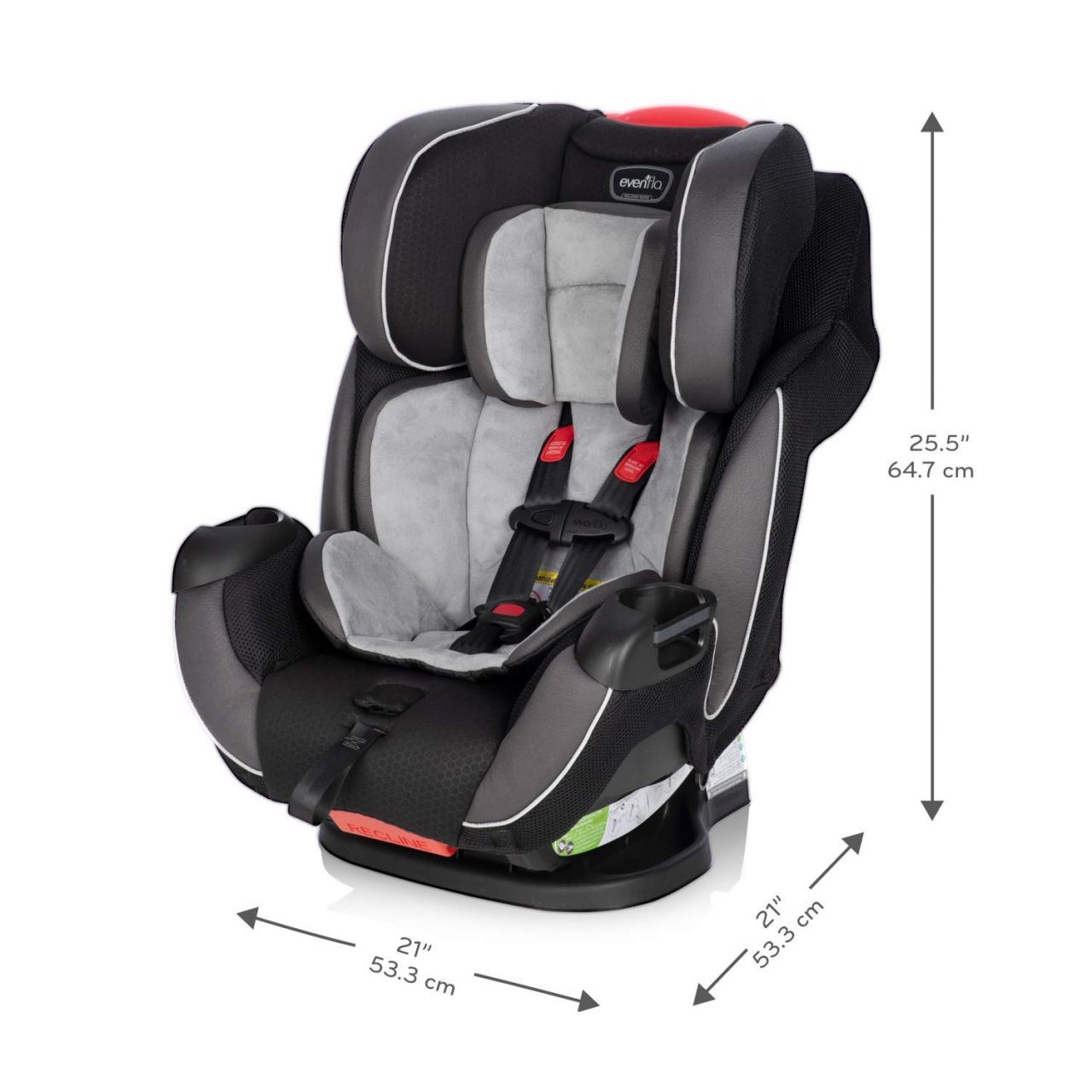 Buy Evenflo Symphony DLX All-in-One Convertible Car Seat, Paramount,  Paramount Online in Indonesia. B00O8RRR2A