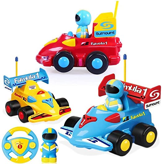 Liberty Imports Cartoon R/C Race Car Radio Control Toy for Toddlers  (English Packaging) - YouTube