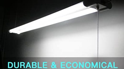 Buy 4 Pack Linkable LED Shop Lights for Garage, Amico 4FT 4000LM 5000K  Daylight Double Integrated LED Garage Light Online in Indonesia. B075R1SZC6
