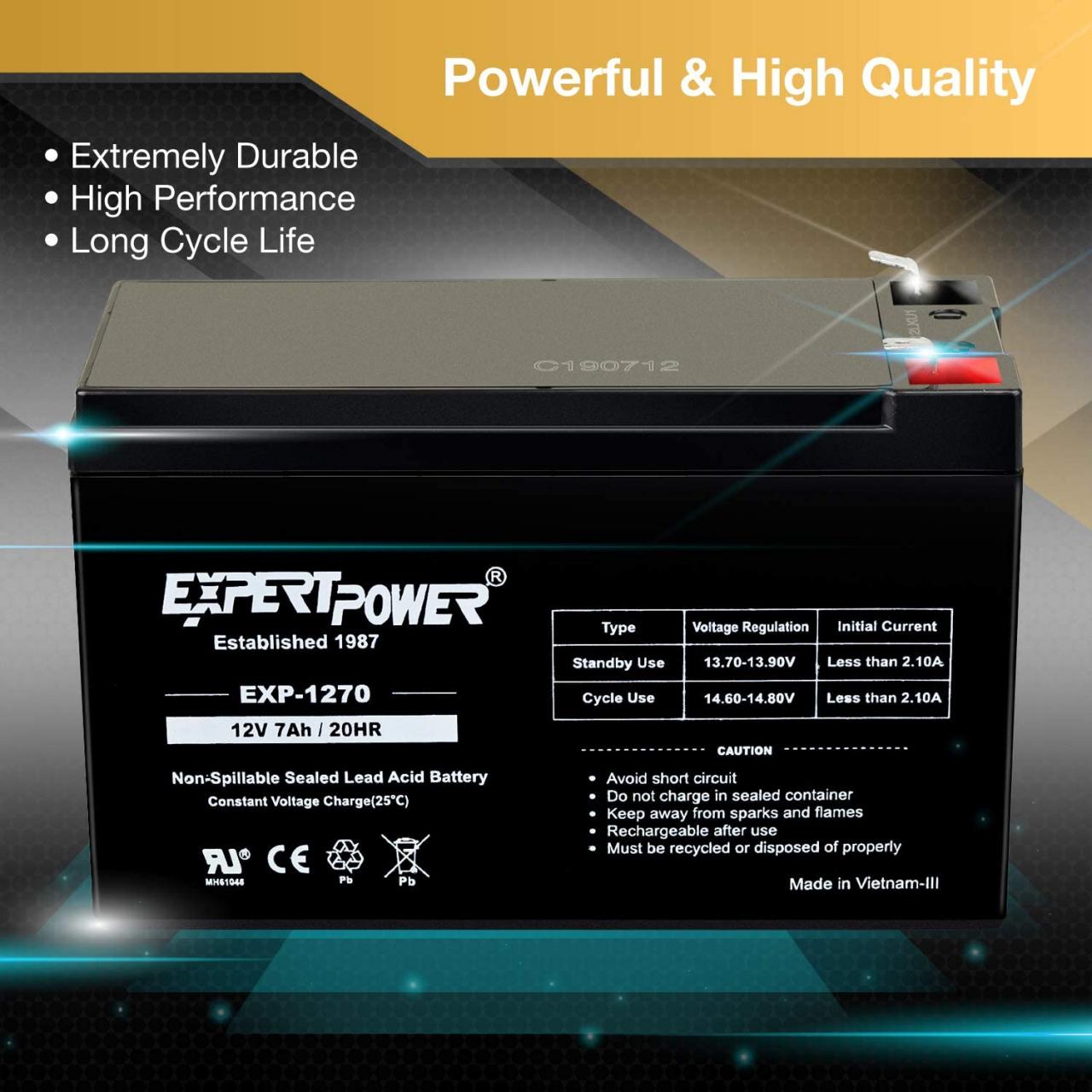 Everything You Need To Know About The ExpertPower EXP12330 12v 33ah  Rechargeable Deep Cycle Battery
