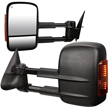 Buy DNA Motoring TWM-002-T111-BK Pair Powered Towing Side Mirrors  Compatible with 97-03 F150 Standard/Extended Cab Online in Hong Kong.  B01MUEVB2F