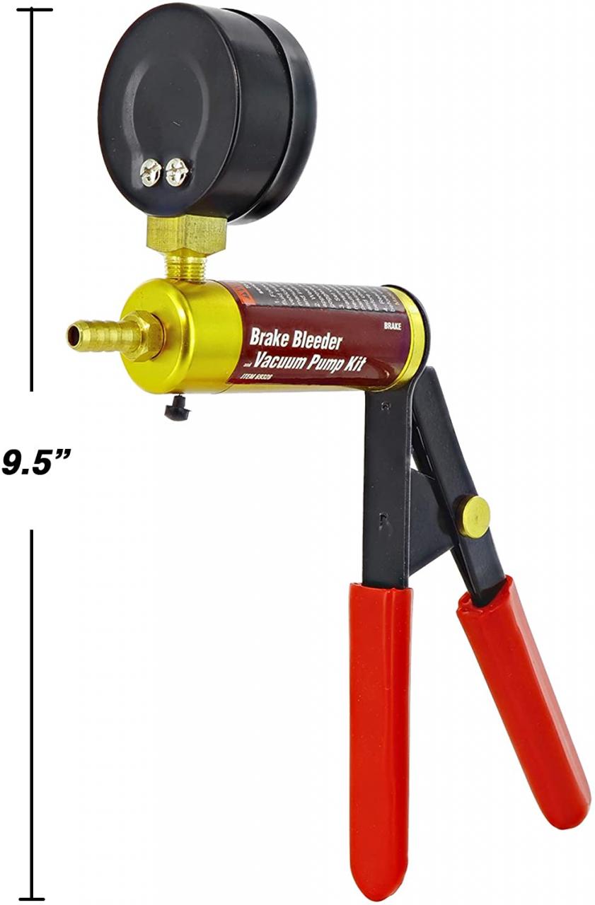 Buy Ram-Pro Brake Bleeder Kit Handheld Vacuum Pump Test Set Vacuum Pressure  Pump Leakage Tester for Automotive Adapters One-Man Brake and Clutch  Bleeding System Online in Indonesia. B084GX5SRF