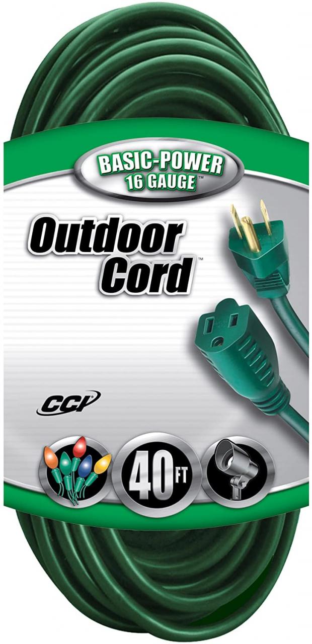 Coleman Cable Vinyl Outdoor Extension Cord 02304 - Newegg.com